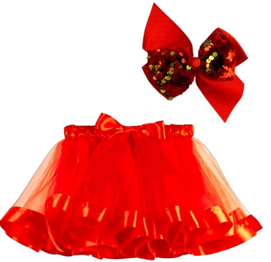 Tutu rojo S, M y l