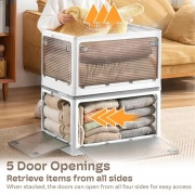 Caja Organizadora Apilable y Plegable