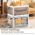 Caja Organizadora Apilable y Plegable