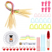 Estuche Con Palillos Para Tejidos! Crea Arte Sin Limite!!!