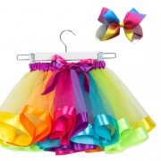 Falda Tutu Hermosos Colores Para Niñas