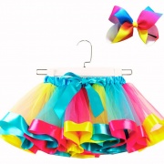 Falda Tutu Hermosos Colores Para Niñas