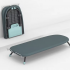 Tabla De Planchar Portátil Plegable Fácil De Guardar