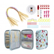 Estuche Con Palillos Para Tejidos! Crea Arte Sin Limite!!!
