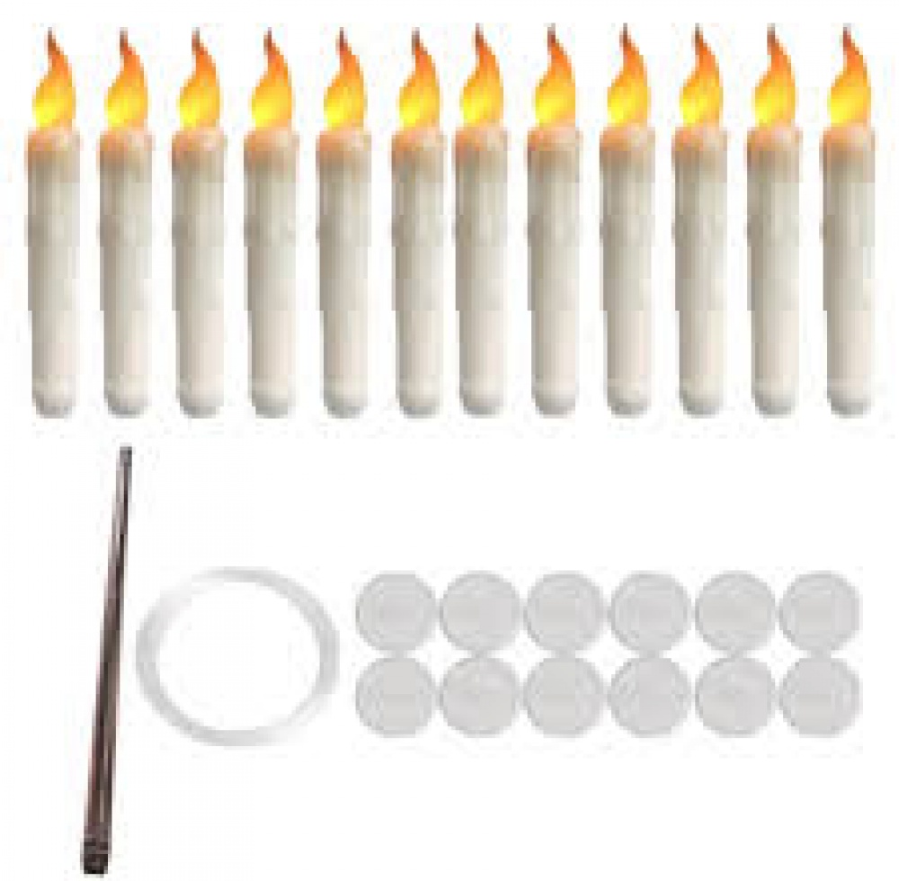 Velas Colgantes Led Con Varita Ilumina Tu Hog...